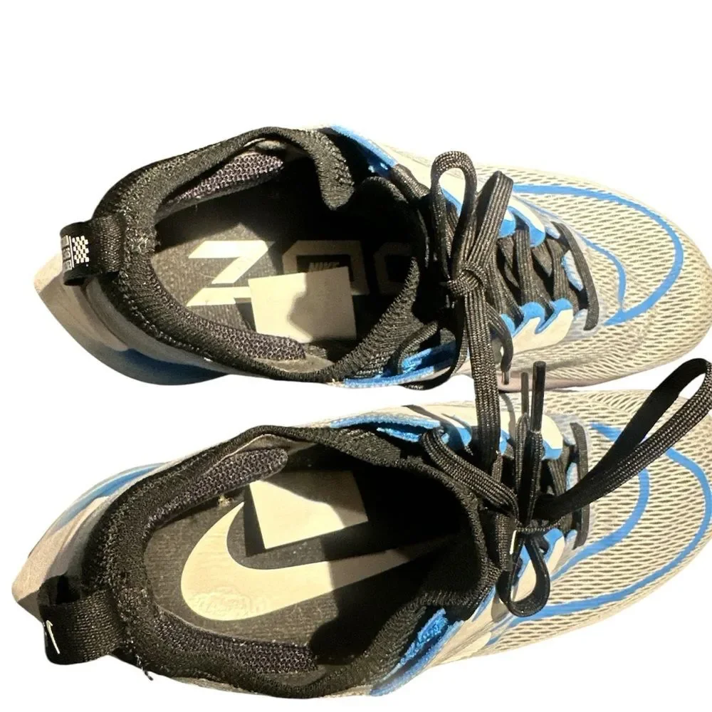 Nike Zoom Fly 4 Men's Size 7 Grey Blue Running Sneakers CT2392-005